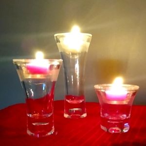 3 piece candle holder